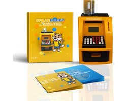 Digitale Spaarpot met Munten teller - Incl Pinpas & Spaarplan - Educatief Speelgoed - Kinderspeelgoed - Spaarpotten - Montessori Speelgoed