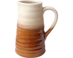 Dijk Natural Collections - Keramische vaas | 19.5x14x25.5cm - Karaf - Handgemaakt