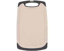 Dikke Kunststof Snijplank met Antislip Voeten en Druppelsapgroef voor Keuken