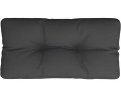 Dikke Pallet Kussen 80x40x12 cm Zwart