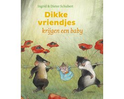 Dikke vriendjes krijgen een baby