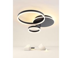 Dimbare LED-plafondlamp 54W met afstandsbediening - Modern en stijlvol ontwerp voor woonkamer, slaapkamer, keuken en meer