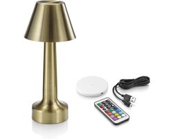 Dimbare LED-tafellamp met kleurverandering en afstandsbediening - Perfect voor nachtkastjes en eetruimtes