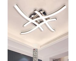 Dimbare Plafondlamp LED 28W met Afstandsbediening en Kleurverandering voor Woonkamer, Slaapkamer en Keuken