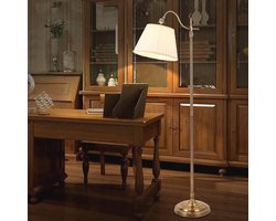 Dimbare Vintage Vloerlamp voor Woonkamer met Afstandsbediening en Aanpasbare Hoogte