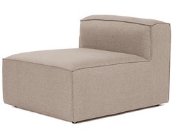 Dimehouse Element modulaire bank Fora bruin - Linnen - Modern - 83 x 66 x 105 cm