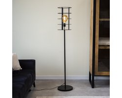 Dimehouse Industrieel Vloerlamp Maya - Goud - E27