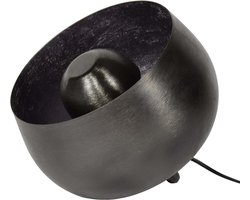 Dimehouse Industriële Vloerlamp - Basel - 28 cm - Zwart - Nickel