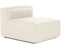 Dimehouse Lounge Element modulaire bank Fora ecru - Linnen - Modern - 83 x 66 x 105 cm