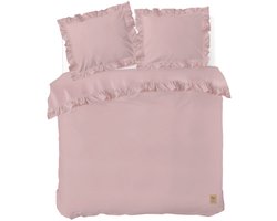 Dindi Home Dekbedovertrek Candy Clouds - 240x220 - 100% katoen - Roze