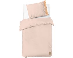 Dindi Home Dekbedovertrek Funky Frills - 140x220 - 100% katoen - Roze