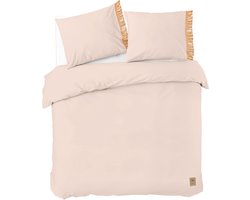 Dindi Home Dekbedovertrek Funky Frills - 240x220 - 100% katoen - Roze