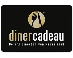 Diner Cadeau cadeaubon - 20 euro - Meer dan 3250 aangesloten restaurants