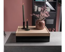 Dinerkaarshouder metaal ø7x7cm groen - Gusta®