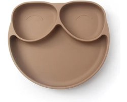 DINNER PLATE (AUTUMN GLAZE)|BORDJE MET ZUIGNAP|SILICONEN|BPAVRIJ|FTALAATVRIJ|KINDERSERVIES|PEUTER|