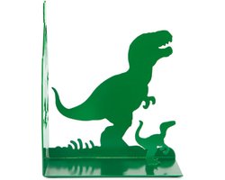 Dinosaurus Boekensteun - Metaal - Groen - Kinderkamer Decoratie