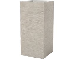 DION - Bloempot - Lichtbeige - Klei-vezelmengsel