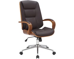Directiebureaustoel - Lederen Stoel - Ergonomisch Comfort, Luxe Design