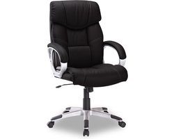 Directiestoel Dali - zwart - Rousseau - Directiestoel - Zwart - Kunstleer; Kunststof; Metaal