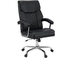 Directiestoel / draaistoel Relax Prestio kunstleer zwart MyBuero