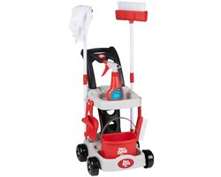 Dirt Devil Speelgoed Schoonmaaktrolley – Schoonmaak Speelgoed voor Kinderen vanaf 3 Jaar – Inclusief Bezem, Emmer, Sprayfles, Handveger – Speelgoed Schoonmaakset met Accessoires