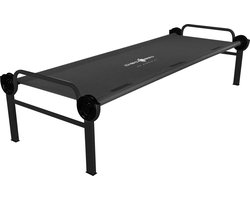 Disc-O-Bed Single L met beenverlengingen svart