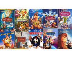 Disney 10 dvd set ( 10 aparte dvd's )