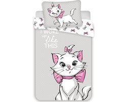 Disney Aristocat BABY Dekbedovertrek, I Woke Up Like This - 135 x 100 + 40 x 60 cm - Katoen
