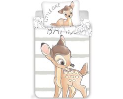 Disney Bambi BABY Dekbedovertrek Little One 100 x 135 cm - Wit