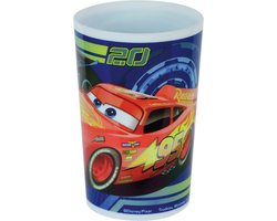 Disney Cars beker - 220 ml - kunststof - drinkbeker - kinderbeker - Onbreekbare kinder bekers