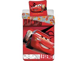 Disney Cars dekbedovertrek Legend - 140 x 200 cm / 60 x 70 cm - Katoen