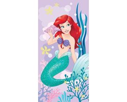 Disney De Kleine Zeemeermin Strandlaken, Ariel - 70 x 140 cm - Katoen