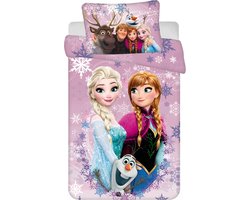 Disney Frozen BABY Dekbedovertrek, Elsa en Anna - 135 x 100 cm - Katoen