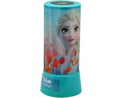 Disney Frozen - Nacht Lamp - Led - Projector - Anna en Elsa - Lamp - Blauw