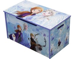 Disney Frozen Opbergkist voor Kinderen - Speelgoedkist met Deksel 55,5 x 30 x 30 cm.