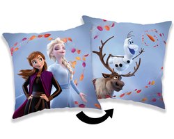 Disney Frozen Sierkussen, Wind - 40x40 cm - Fleece Polyester