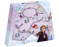 Disney Frozen Totum bedel armbandjes maken met Anna en Elsa speelgoed meisjes vanaf 5 jaar - knutselen vriendschapsarmbandjes - Forest Charm Bracelets cadeau tip