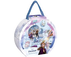 Disney Frozen Totum knutselkoffertje Anna en Elsa glitterfiguren maken - diamond painting knutselen speelgoed meisjes cadeau tip winter wonderland
