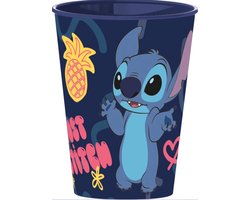 Disney Lilo and Stitch Disney Lilo and Stitch Palms plastic beker, 260 ml