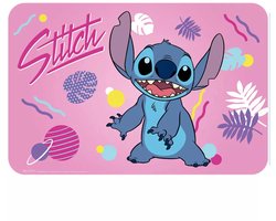 Disney Lilo en Stitch Giggles placemat 43x28 cm, Lilo en stitch placemat, Roze placemat, Kinderplacemat, Lilo en Stitch