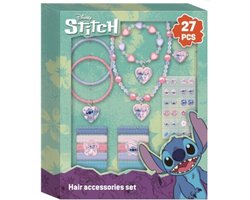 Disney Lilo & Stitch 27-delige Accessoires set voor haar met o.a. ketting, armband en elastiekjes