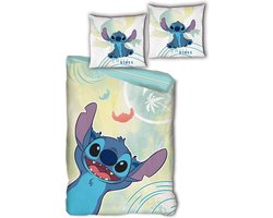 Disney Lilo & Stitch - Chill Vibes - Eenpersoons Dekbedovertrek - 140 x 200 cm - Katoen