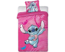 Disney Lilo & Stitch Dekbedovertrek Cute - 140 x 200 cm / 70 x 90 cm - Katoen