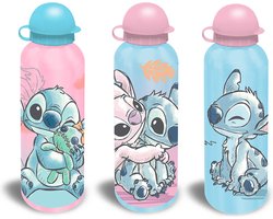 Disney Lilo & Stitch Drinkfles - Drinkbeker - 500 Ml. - 1 Stuks - Schoolbeker - Aluminium