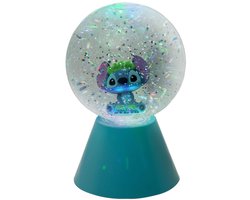 Disney Lilo & Stitch LED glitter Ball, Officieel gelicentieerd cadeau, Kleurveranderend lichtgevend Snow Globe voor kinderen, Teens, volwassenen, Compact ontwerp - Paladone