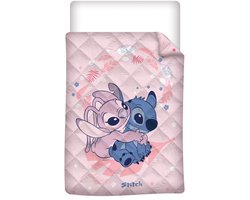 Disney Lilo & Stitch Sprei Cuddle - 140 x 200 cm - Polyester