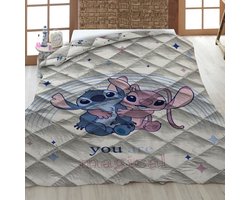 Disney Lilo & Stitch Sprei Magical - 140 x 200 cm - Polyester