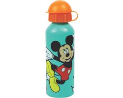 Disney Mickey Mouse Aluminium Drinkfles - Schoolbeker - Lunch Fles - 520 ml.