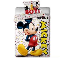Disney Mickey Mouse Dekbedovertrek About 140x200 + 63x63cm