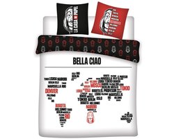 Disney Minnie Mouse Dekbedovertrek Kiss - Katoen